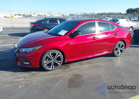 2022 Nissan Sentra Sr Xtronic Cvt z USA, uszkodzony, nr VIN 3N1AB8DVXNY203738